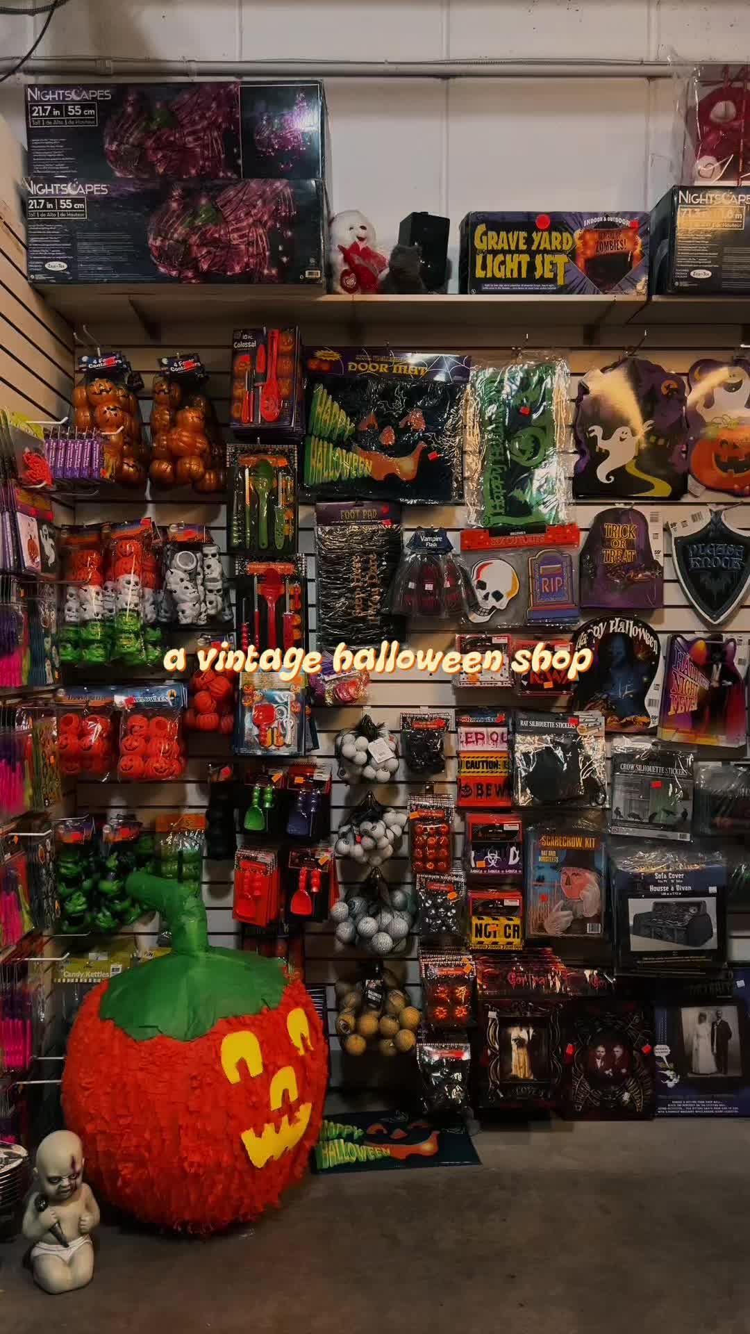 Obsessed with this small business that always sells vintage halloween supplies around this time of the year. You just never know where a spo